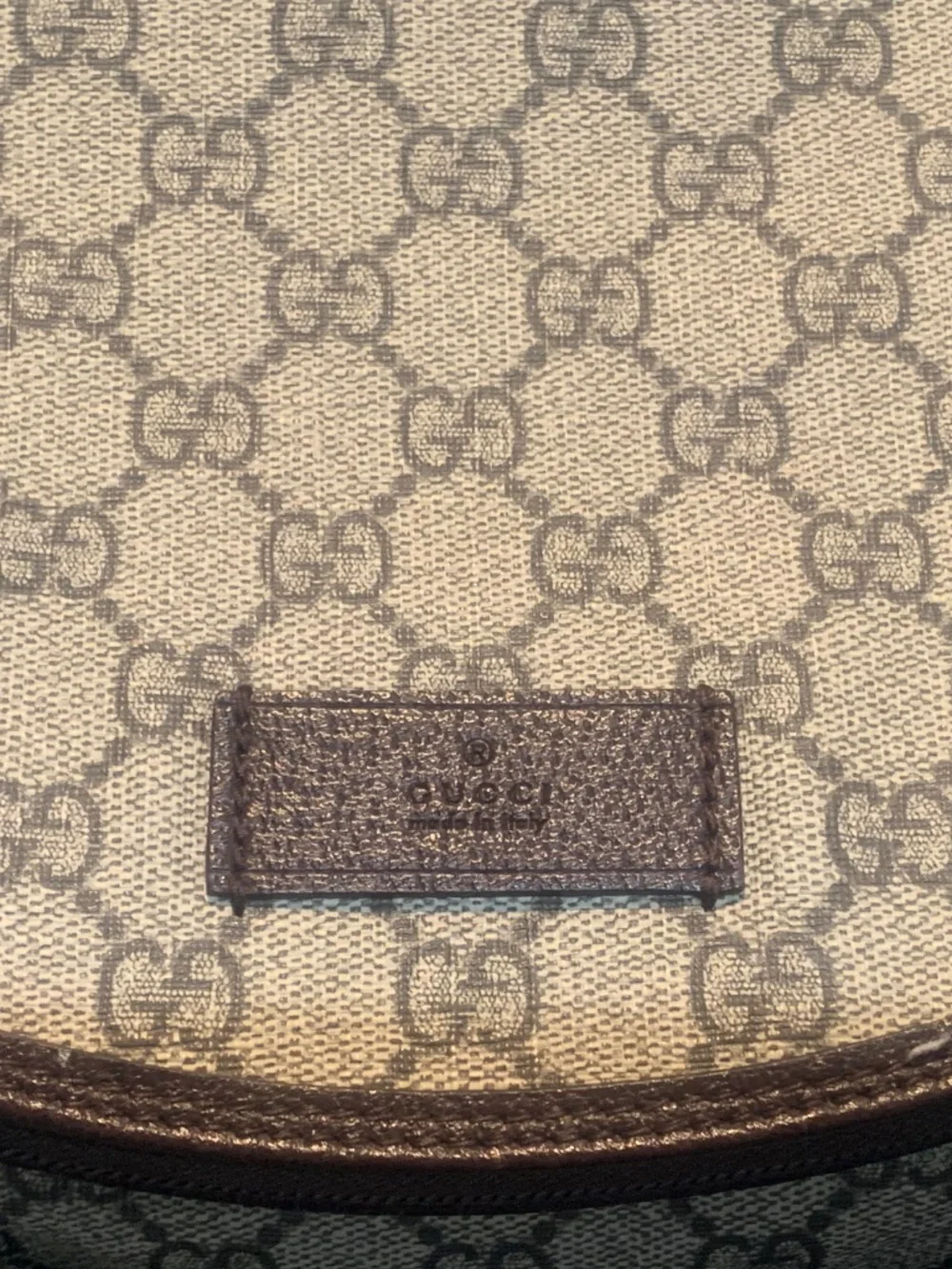 Gucci diaper bag